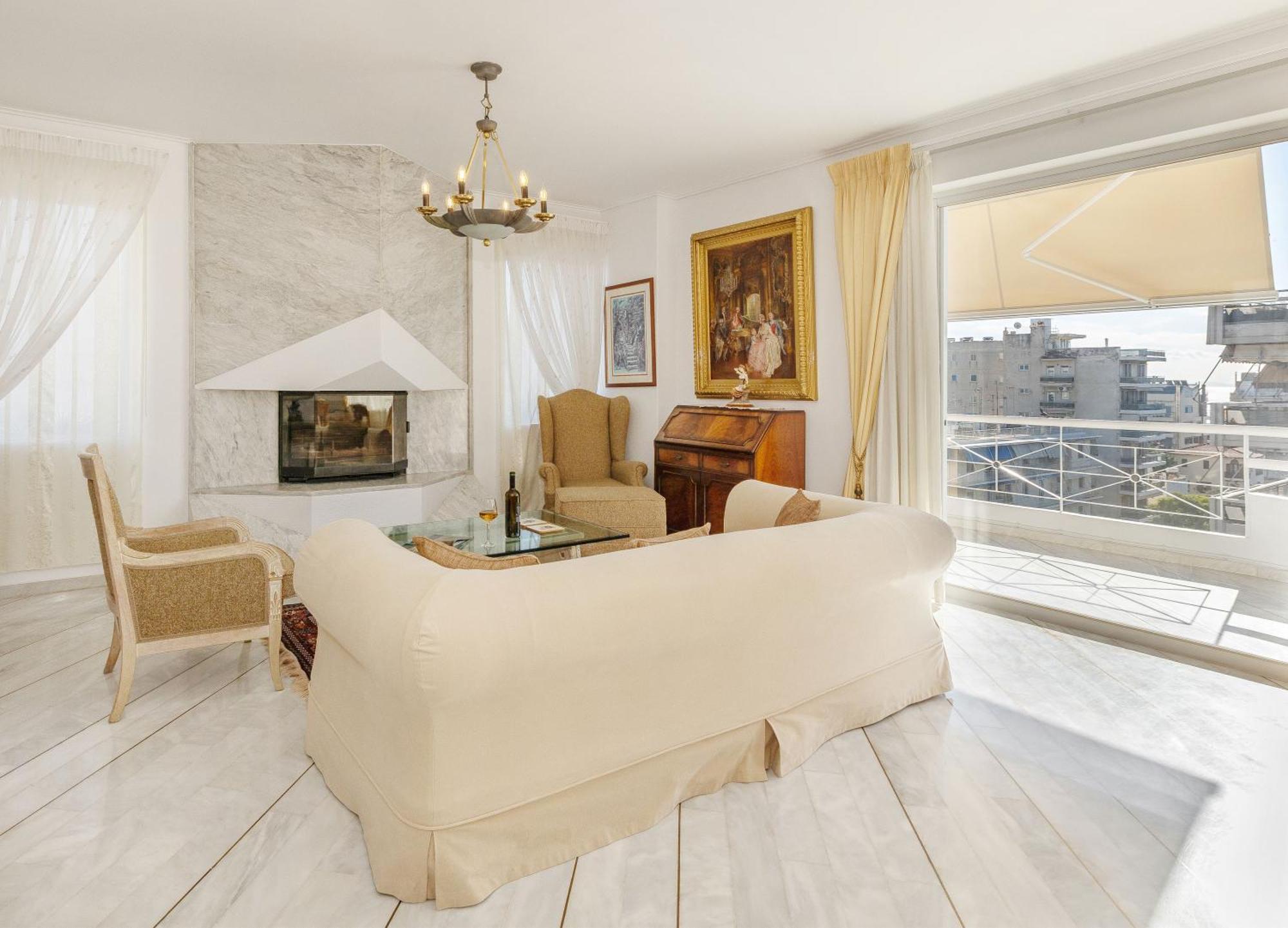 Nice Sea View Elegant Apartment Athens Exterior photo